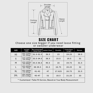 Blouson aviateur en cuir personnalisé avec impression de broderie de logo Hommes Femmes élégant décontracté mode vêtements d'extérieur approvisionnement OEM - Product Image 6