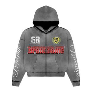 ชุดวอร์มผู้ชายแบบใหม่สำหรับฤดูหนาว ผลิตจากวัสดุรักษ์โลก น้ำหนักเบา สีพื้น แบบสวมใส่สบาย ชุดสองชิ้น ซิปหน้า ทรงเข้ารูป สไตล์ลำลอง - Product Image 5