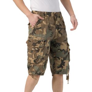 Shorts cargo camouflage personnalisés pour hommes |   Shorts tactiques multi-poches |   Shorts de travail et de randonnée en coton ripstop pour l'extérieur - Product Image 1