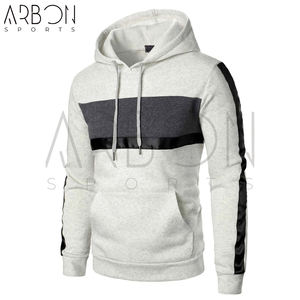 Votre propre conception couleur sweats à capuche simples, vêtements d'extérieur de qualité supérieure Top vente tissu respirant et extensible pull solide sweat à capuche pour hommes - Product Image 2