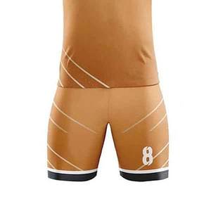Tenue d'entraînement confortable, antibactérienne, à séchage rapide, respirante, ensemble maillot et short de rugby avec couleurs et logos personnalisables - Product Image 4