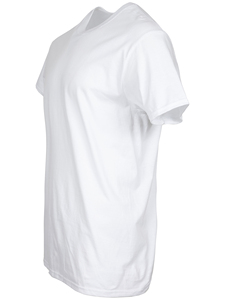 Top T-shirts Tissu doux Logo personnalisé Conception OEM 2024 Prix de gros Demi manches T-shirts pour hommes O Cou Blanc Couleurs - Product Image 4