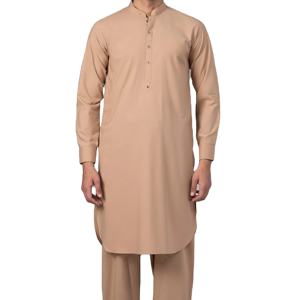 Breathable 2024 High Quality 100% Cotton <b>Men's</b> Islamic Style <b>Shalwar</b> <b>Kameez</b> Comfortable Muslim Design QJ IMPEX India & Pakistan - Product Image 1