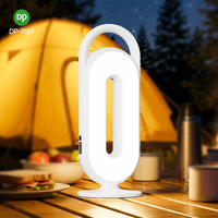 SMD LED wiederauf ladbarer Ring Not licht Camping Licht Nachtlicht Touch Switch Solar Aufladung mit Griff