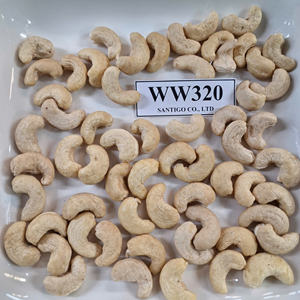 2025ผลิตภัณฑ์ยอดนิยม! ซันติโกเวียดนาม W320เม็ดมะม่วงหิมพานต์ W320เคอร์เนล Kaju badam ตอบสนองรวดเร็ว - Product Image 1