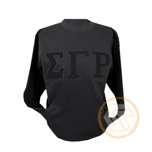 เสื้อสเวตเชิ้ตลำลองปักลาย Sigma Gamma Rho สำหรับผู้หญิง คุณภาพสูง ผลิตตามสั่ง ผ้าฝ้ายฟลีซด้านหน้า สำหรับฤดูใบไม้ร่วง/ฤดูหนาว เป็นมิตรกับสิ่งแวดล้อม - Product Image 2