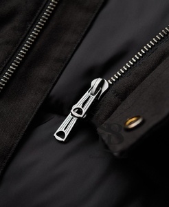 Venta al por mayor de los hombres de gran calidad de talla grande Reversible impermeable abrigo de invierno Parka acolchada chaqueta con cuello con capucha de algodón para al aire libre - Product Image 4