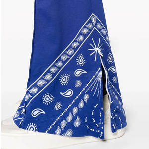 กางเกงขาบานทรงเรียบ น้ำหนักเบา สำหรับผู้ชาย ใส่วิ่งออกกำลังกาย กางเกงขาบานสไตล์สตรีทแวร์สำหรับผู้ชาย - Product Image 5