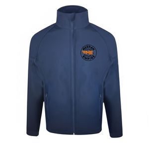 Vestes universitaires pour hommes sur mesure, grande taille, multicolores, coupe-vent, décontractées, d'hiver, avec col montant, poche, logo brodé - Product Image 1