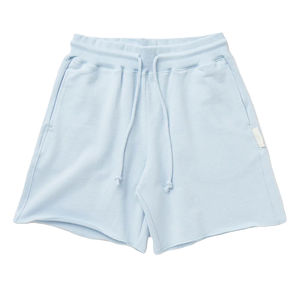 Pantalones cortos de felpa de algodón con ajuste personalizado con bolsillo lateral y pantalones cortos de gimnasio de verano 2 en 1 para maratón al aire libre - Product Image 1