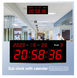 שעון קיר ntp חכם | סנכרון זמן מדויק עבור מתקנים רפואיים - Product Image 3