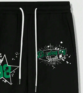 Pantalones Deportivos Personalizados con Logotipo Bordado, Pierna Ancha, Rayas Laterales, Nueva Moda, Alta Calidad, Casuales, de Poliéster/Algodón, para Invierno, para Hombre - Product Image 4