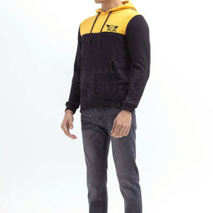 Sudaderas con capucha personalizadas de primera calidad para hombre Premium 100% algodón nuevo diseño cremallera patrón impreso temporada de invierno tamaño XS suministro al por mayor - Product Image 3