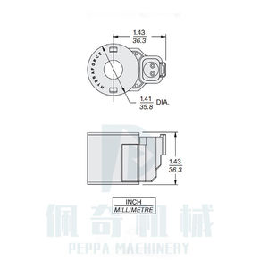   อุปกรณ์เสริมรถขุด E307 E330D E336D E345D E349D โซลินอยด์วาล์ว ขั้วต่อ Deutsch 12v DC ซีรีส์ 08 รุ่น 4303612 4303812 - Product Image 5