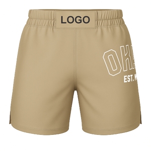 Pantalones Cortos Deportivos para Hombre, de Alta Calidad, Secado Rápido, Transpirables, Cintura Elástica, Color Sólido, Casuales, MMA, Mejor Venta al Por Mayor - Product Image 5