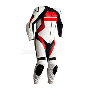 Traje de cuero de moto profesional de diseño personalizado con función transpirable Temporada de invierno Logotipo adecuado incluido - Product Image 3