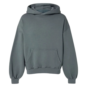 Vente en gros logo personnalisé Streetwear survêtements unisexe respirant séchage rapide haute qualité 100% coton à capuche survêtement survêtement ensemble - Product Image 5