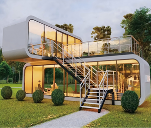 Maisons préfabriquées de luxe, <span class=keywords><strong>maison</strong></span> modulaire moderne mobile, casa con ruedas, cabane intelligente Apple, conteneur de couchage avec salle de bain - Product Image 4