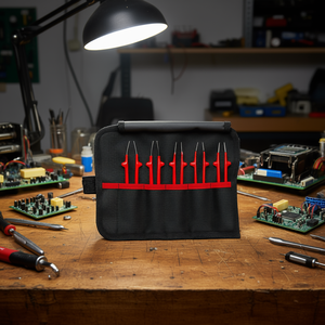 ชุดแหนบอเนกประสงค์แบบแยกส่วน 5 ชิ้น ยี่ห้อ Knipex เกรดอุตสาหกรรม พร้อมด้ามจับพลาสติก - Product Image 2