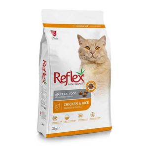 Reflex riso pollo adulto cibo per gatti 2 KG
