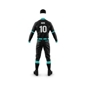 Ensemble de maillots de baseball personnalisés unisexes pour adultes, 100% polyester, 220g, imprimé par transfert thermique, col en V, haute qualité, kit uniforme d'équipe OEM - Product Image 4