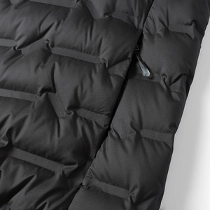 Veste bouffante à manches longues en plein air de haute qualité style toile décontracté avec logo avant vente en ligne à prix raisonnable - Product Image 3