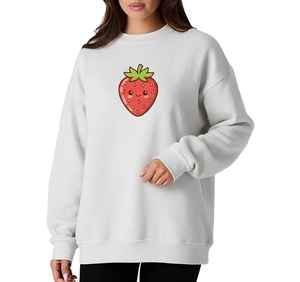 Sweat-shirt à col montant surdimensionné pour femme, manches longues, décontracté, ample, pull à enfiler, mode urbaine, confortable pour l'automne et l'hiver - Product Image 1