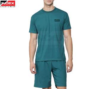 2026 New Arrival High Quality <b>Men's</b> T-Shirt Sets <b>Short</b> Sleeve Twin Sets / <b>Slim</b> <b>Fit</b> Twin Sets with Custom logo Size and Colors - Product Image 1