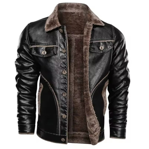 Veste d'hiver épaisse et chaude pour homme en fausse fourrure, haute qualité, nouvelles arrivées, mode, vêtements d'extérieur, fabricant OEM en gros - Product Image 6
