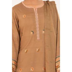 Conjunto de Traje de Mujer de 3 Piezas sin Costuras con Jacquard CLP-52176 E - Product Image 1