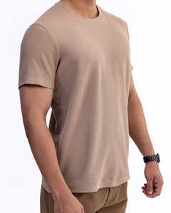 Venta al por mayor de camisetas de alta calidad para hombres, camisetas transpirables de peso pesado personalizadas, camisetas deportivas informales para hombres con logotipo - Product Image 2