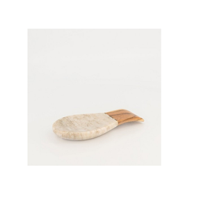 Repose-cuillère en marbre Couleur vert marbré Porte-fourchette pour cuillère de cuisson Organisateur pour Offre Spéciale - Product Image 3