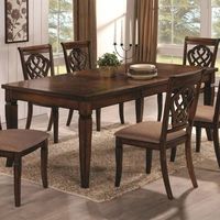 Esstisch aus Holz im antiken Stil mit eleganten Details und Vintage-Charme, ideal für historische Häuser und klassische Innenräume