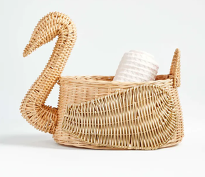 Paniers de rangement en osier de rotin de jonc de mer écologiques faits à la main de qualité supérieure pour vêtements, jouets pour enfants. Cadeau significatif - Product Image 6