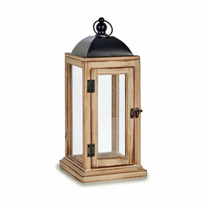 Stylish Home Decorative Wooden Hanging Lantern Exclusive Quality Wood With <b>Bronze</b> Metal Lantern Christmas Decor <b>Candle</b> <b>Holder</b> - Product Image 6