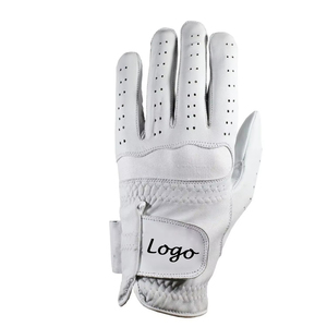 Gants de golf personnalisés avec logo et cuir véritable pour des performances durables en peau de mouton de sport - Product Image 6