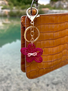 Llavero de Limón con Cuentas de Cristal Hecho a Mano y Borla de Ante - Adorno para Bolso de Verano, Impermeable y Duradero - Product Image 5