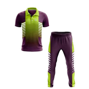 Kits de uniformes de cricket sublimación personalizados recién llegados, conjuntos de uniformes de cricket de diseño personalizado con patrón de cricket único - Product Image 1