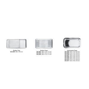 Nouveau plateau à instruments en acier inoxydable de qualité professionnelle avec couvercle, plateau à instruments le plus vendu avec couvercle - Product Image 3