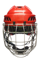 Casque de gardien de but super léger, de haute qualité, portable, en coque souple, rembourré, avec protection de la gorge, taille complète, respirant, imperméable