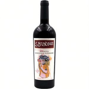 Sustainable Italian Organic Sangiovese Superiore DOC Red <b>Wine</b> 750ml-6 Bottles Per Box - Product Image 2