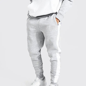 Precio al por mayor, ropa nueva, chándal, conjuntos de 2 piezas, conjunto deportivo de dos tonos colorblock, chándal de lana, chándal para hombre - Product Image 4