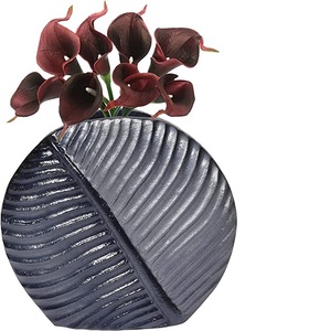 Pot de fleur en Aluminium sur mesure, support de plante en métal pour la décoration de la maison et du jardin avec plaque en nickel - Product Image 1