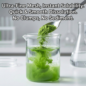 व्हीटग्रास पाउडर हर्बल अर्क पानी में घुलनशील क्लोरोफिल सुपरऑक्साइड डिम्यूज़ आहार फाइबर भोजन सौंदर्य पोषण पूरक - Product Image 3