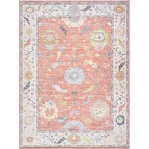 Alfombra de Lana Oushak Hecha a Mano, Color Sólido, Clásica, de Pelo Corto, Altamente Duradera, Antideslizante, para el Hogar, Tamaño Personalizable - Product Image 4