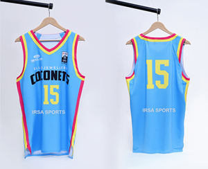 Uniforme de basket-ball personnalisé de haute qualité et durable, maillot et short en sublimation avec tissu personnalisé, usine OEM ODM - Product Image 2