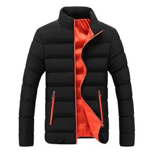2024 nueva chaqueta negra cálida para hombre, chaqueta acolchada de algodón, deportes informales, Otoño Invierno, cuello alto para hombre, abrigo grueso cálido Parker Jac - Product Image 6