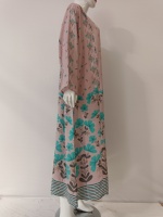 Musulmanes abiertos Frente Abayas Mangas largas Vestido modesto El más nuevo vestido de oración de rayón Abaya para musulmanes