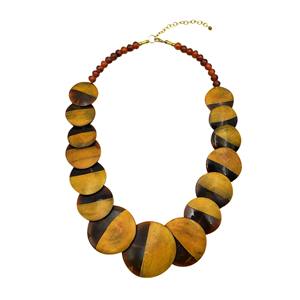 Collier corne de buffle religieux écologique fait à la main artisanat indien bijoux en corne de buffle d'eau de haute qualité Options personnalisables - Product Image 6