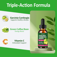 Vente en gros directe : Complément alimentaire à base d'extrait de Garcinia Cambogia en gouttes liquides pour la perte de poids et les fibres alimentaires